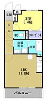 Ｓｕｎｆｌｏｗｅｒ　Ｍａｐｌｅ　平松 202 ｜ 鹿児島県姶良市平松（賃貸マンション1LDK・2階・42.75㎡） その2