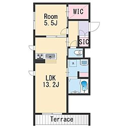 Ｒｅｏ 3階1LDKの間取り