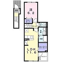 プレッソ春日 203 ｜ 香川県高松市春日町（賃貸アパート1LDK・2階・47.91㎡） その2