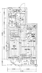 東京モノレール 昭和島駅 徒歩6分の賃貸マンション 5階1LDKの間取り