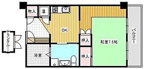 カーサマリア 401 ｜ 福岡県久留米市津福本町276-3（賃貸マンション1DK・4階・42.16㎡） その2