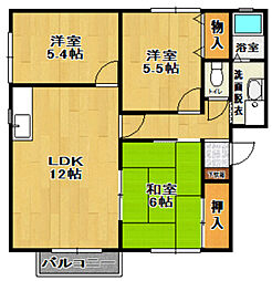 間取図画像 3LDK