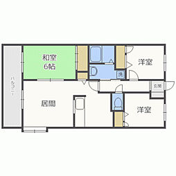 ダイアパレス東大橋 3LDKの間取図画像