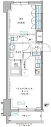 パークアクシス文京本郷 1LDKの間取図画像