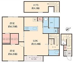 MAISON LIMONAIA 2LDKの間取図画像