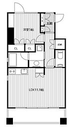 ATRIO 1LDKの間取図画像