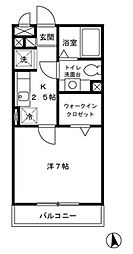 Use 1Kの間取図画像