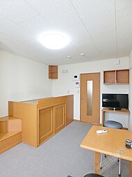 南海線 紀ノ川駅 徒歩12分の賃貸アパート 2階1Kのリビング/ダイニング