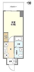 アクシーズグランデ蕨4マンション 1Kの間取図画像