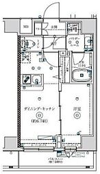 MAXIV八広SC 1DKの間取図画像