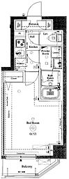 AXAS練馬北町 1Kの間取図画像