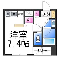 アフルエンス  ｜ 大阪府堺市北区百舌鳥梅町３丁（賃貸マンション1K・3階・24.30㎡） その2