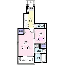 ボヌール 1階/-