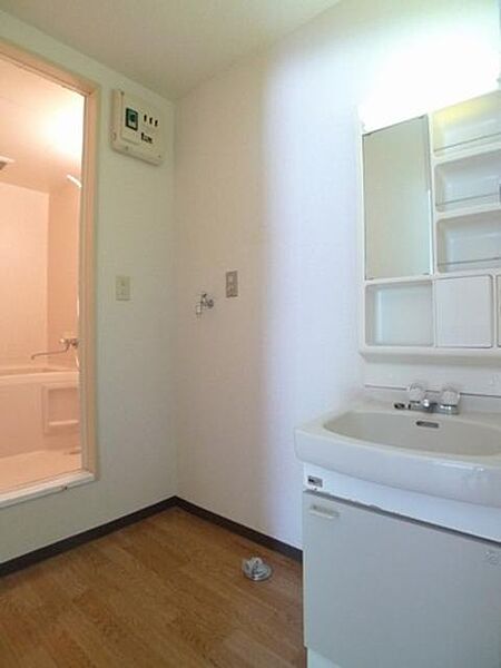 画像10:【洗面台】室内洗濯機スペースと独立洗面化粧台です☆