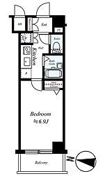 フェニックス荻窪参番館 1Kの間取図画像