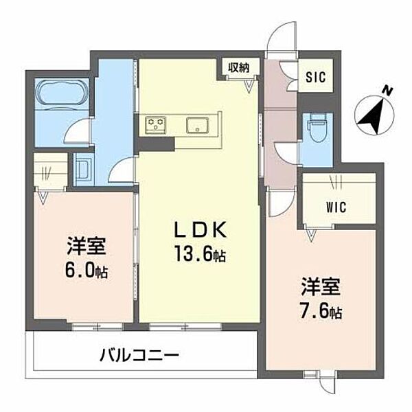 エクセレントガーデンヒルズ B307｜兵庫県神戸市垂水区桃山台２丁目(賃貸マンション2LDK・3階・63.38㎡)の写真 その2