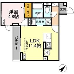 ジェルベーラ東柏ケ谷 2階/202