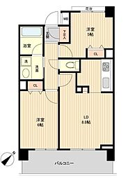 グラディート町田 1SLDKの間取図画像