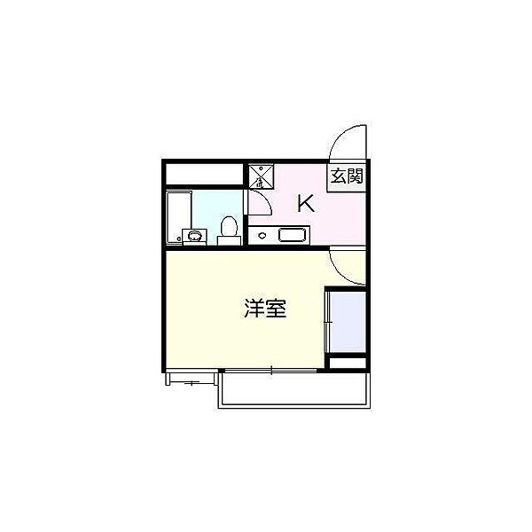 ブランニュー美しが丘 305｜神奈川県横浜市青葉区美しが丘４丁目(賃貸マンション1K・3階・18.01㎡)の写真 その2