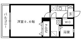 パティオ上津 205 ｜ 福岡県久留米市上津町2228-1606（賃貸アパート1K・2階・25.11㎡） その2