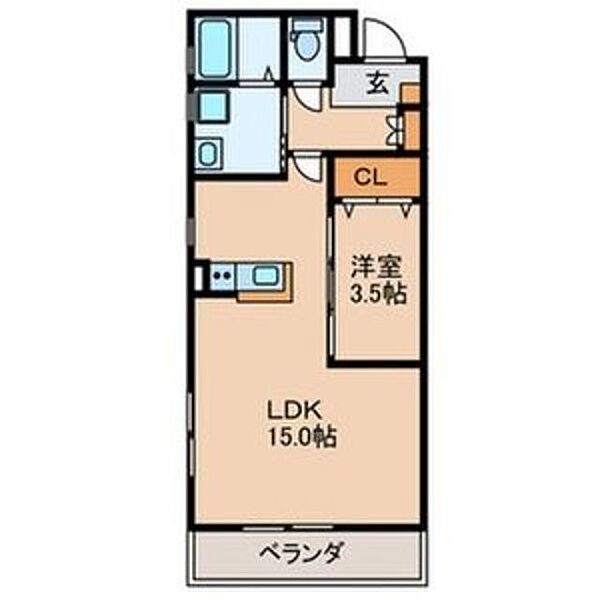 REGIES中百舌鳥 ｜大阪府堺市北区百舌鳥梅町１丁(賃貸アパート1LDK・3階・42.93㎡)の写真 その2