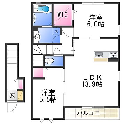 エーデル自由丘Ａ_間取り_0