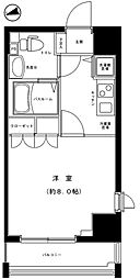 Humanハイム我孫子 2階1Kの間取り