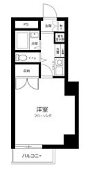 東京メトロ丸ノ内線 方南町駅 徒歩6分の賃貸マンション 3階1Kの間取り