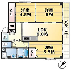 Regulus水木通 3階