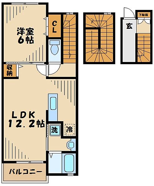 サンリット王禅 0301｜神奈川県川崎市麻生区王禅寺西５丁目(賃貸アパート1LDK・3階・53.36㎡)の写真 その2