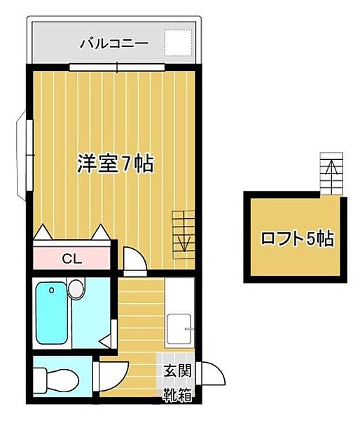 サングランデ福大 102｜福岡県福岡市城南区西片江２丁目(賃貸アパート1K・1階・17.50㎡)の写真 その1