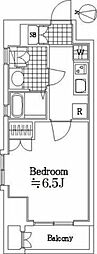 レジオス板橋本町アヴィニティー 1Kの間取図画像