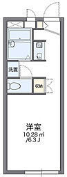 レオパレスグランシア 1Kの間取図画像