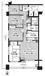 パークビューステージ東陽町 4LDKの間取図画像
