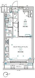 RELUXIA綾瀬 1LDKの間取図画像