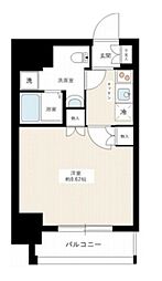 EL-Patio両国 1Kの間取図画像