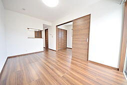 JR横浜線 橋本駅 徒歩10分の賃貸アパート 2階1LDKのリビング/ダイニング