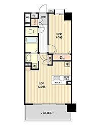 シエナ仙台3 1LDKの間取図画像