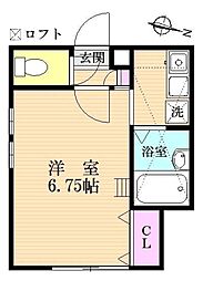 ロッシェル北里II号棟 2階