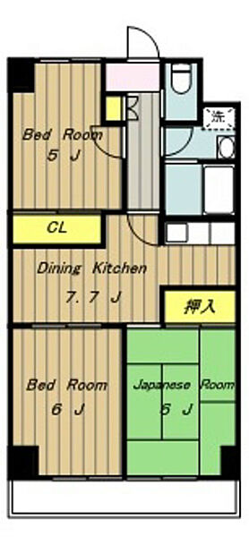 画像2:間取図