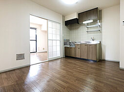 ヴィラ栗本 A202 2階3Kのリビング/ダイニング