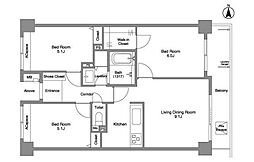 COMFORIA西荻窪 3LDKの間取図画像