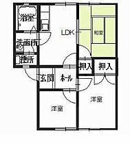 ディアス黒江 0102 ｜ 和歌山県海南市船尾241-13（賃貸アパート2LDK・1階・46.80㎡） その2