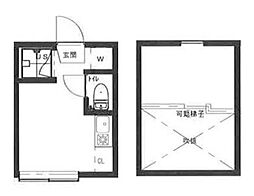 アーバンプレイス早稲田B 2階