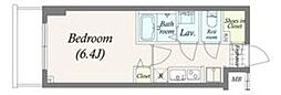THEPASEO新小岩2 1Kの間取図画像