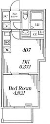 SHIROYAMAVILLAGE 1DKの間取図画像