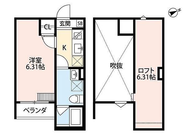 画像2:間取図