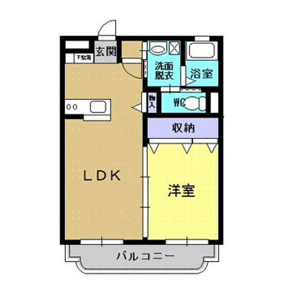 ミリオンピース 306｜茨城県神栖市平泉東１丁目(賃貸マンション1LDK・3階・40.15㎡)の写真 その2