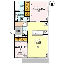 パサログランデ北長尾 1階