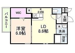 フジパレス今川II番館 2階/-